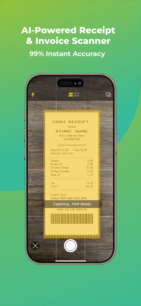 Foreceipt Receipt Tracker App screenshot 4