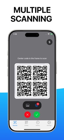 QR Scanner Pro - Scan QR iPhone screenshot