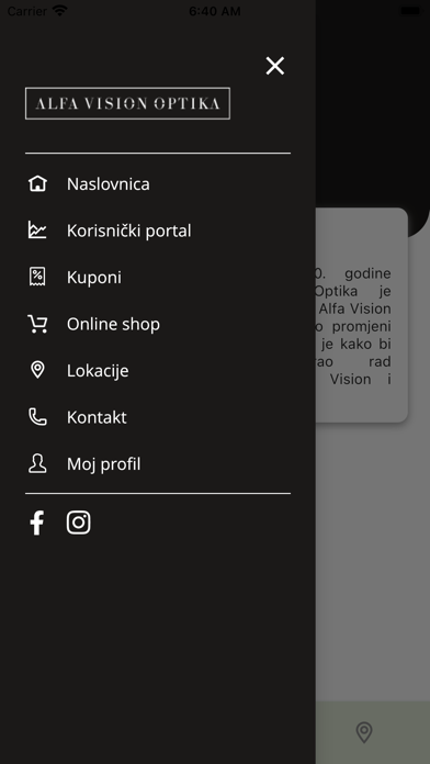 Screenshot #1 pour Alfa Vision Optika