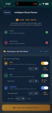 Rig Pilot: Route Intelligence screenshot