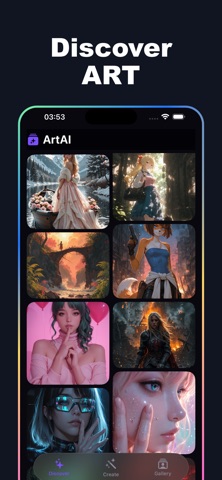 ArtAIGen: AI Painter Studio Screenshot 2 of 4
