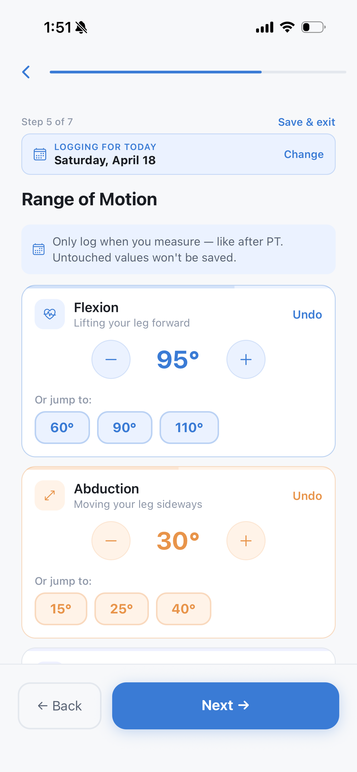MoveAgain: Recovery Tracker