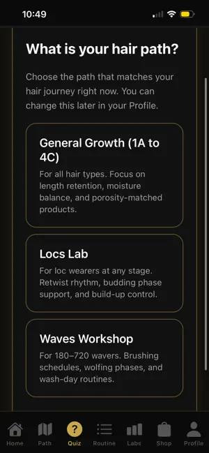 StrandLab: Hair Growth Tracker screenshot 1
