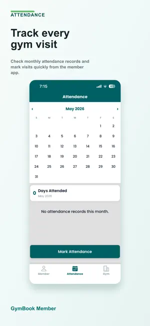 GymBook Member screenshot 3