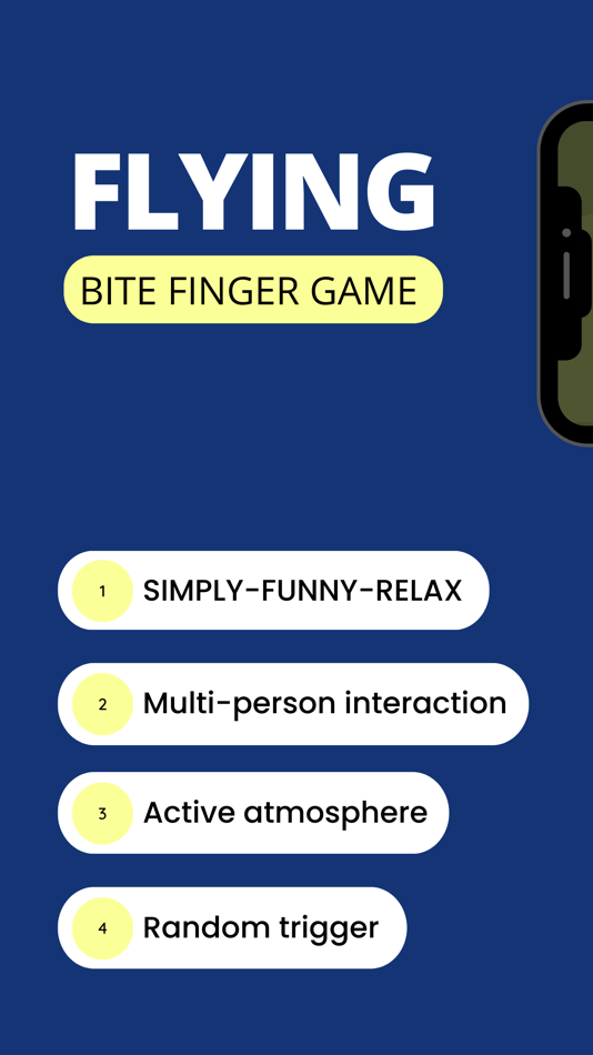 #7. Flying-Popular bite finger toy (iOS) Por: 玉美 张