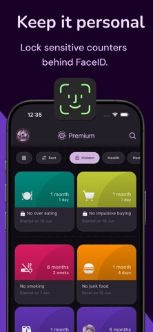 Habit Tracker - TimeSince screenshot