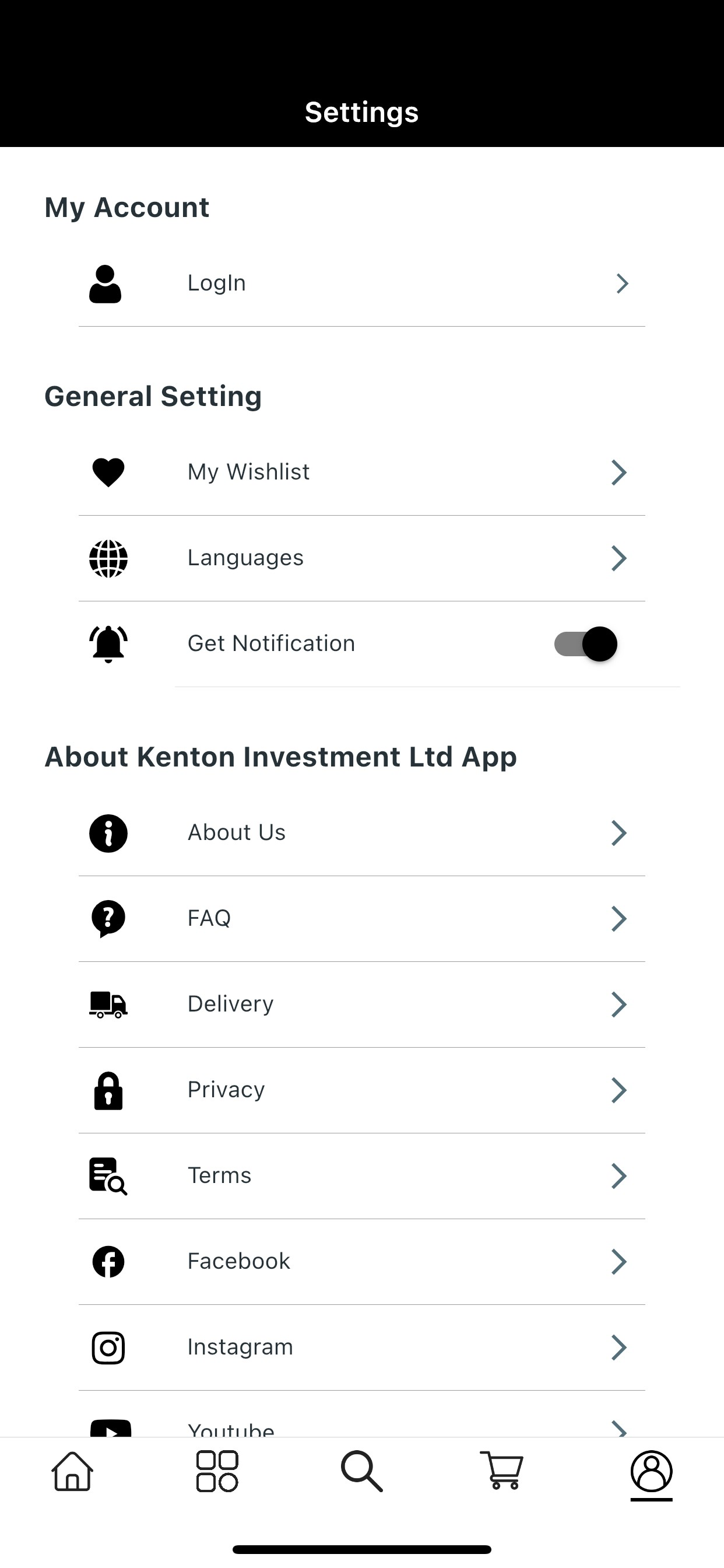 Kenton Investment Ltd