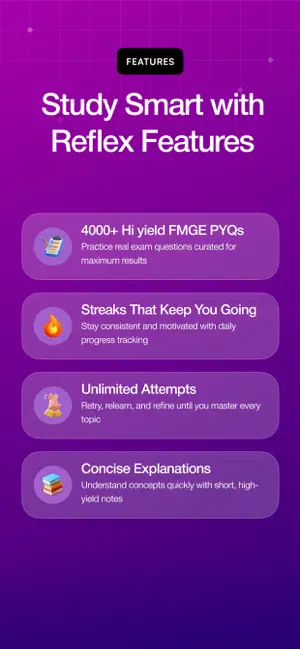 Reflex FMGE: PYQ & Mock Tests screenshot 1