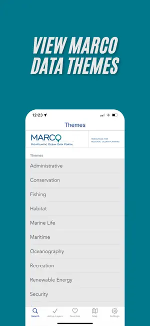 MARCO Ocean Data screenshot 1