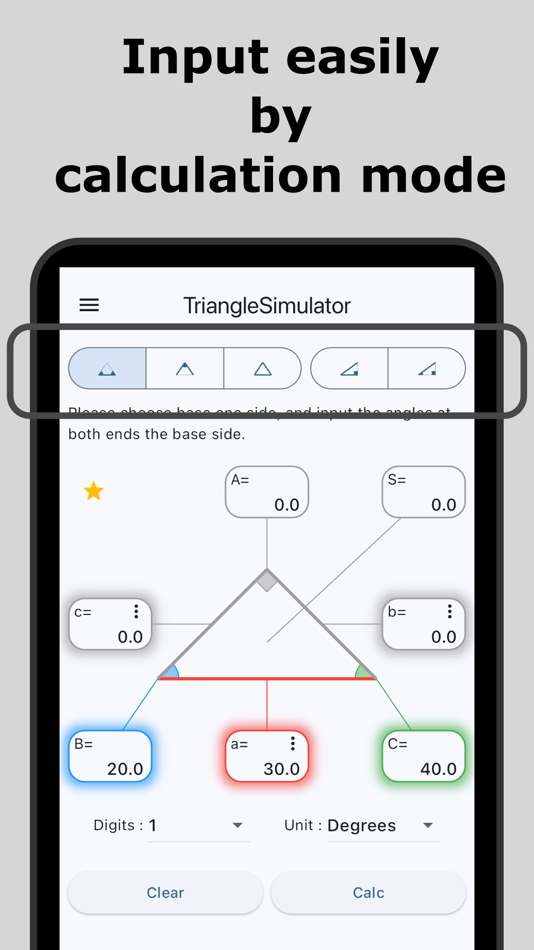 #1. Triangle Simulator (iOS) Podle: Toshiya Hondo