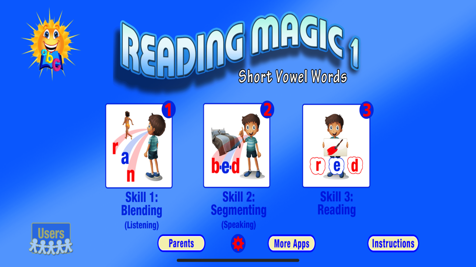 #1. READING MAGIC-Learning to Read (iOS) 由: PRESCHOOL UNIVERSITY