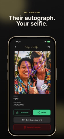 Sign a Selfie: Celeb Signed screenshot 3