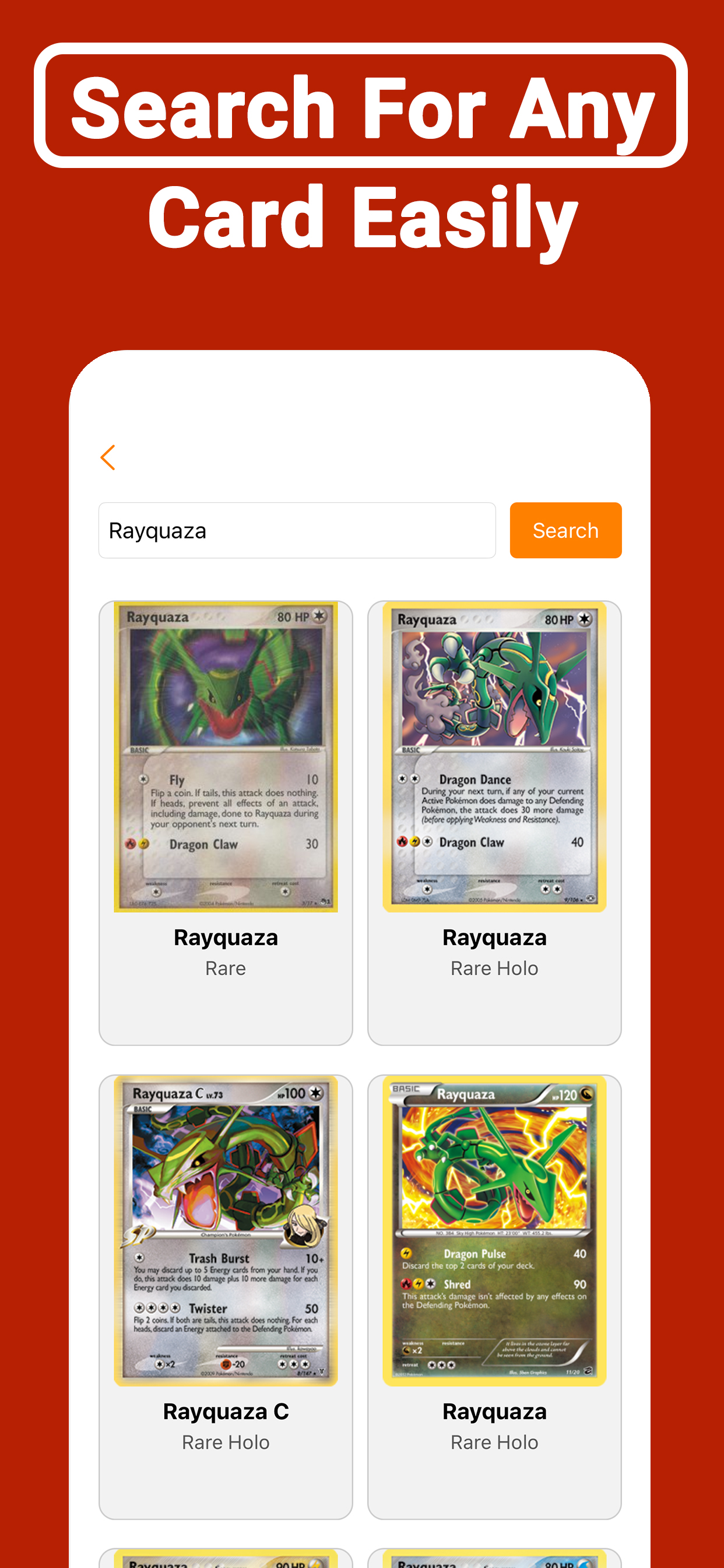 Card Value Scanner TCG Rareval screenshot 4