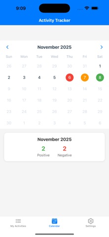 Personal Activity Tracker Screenshot 8 of 8