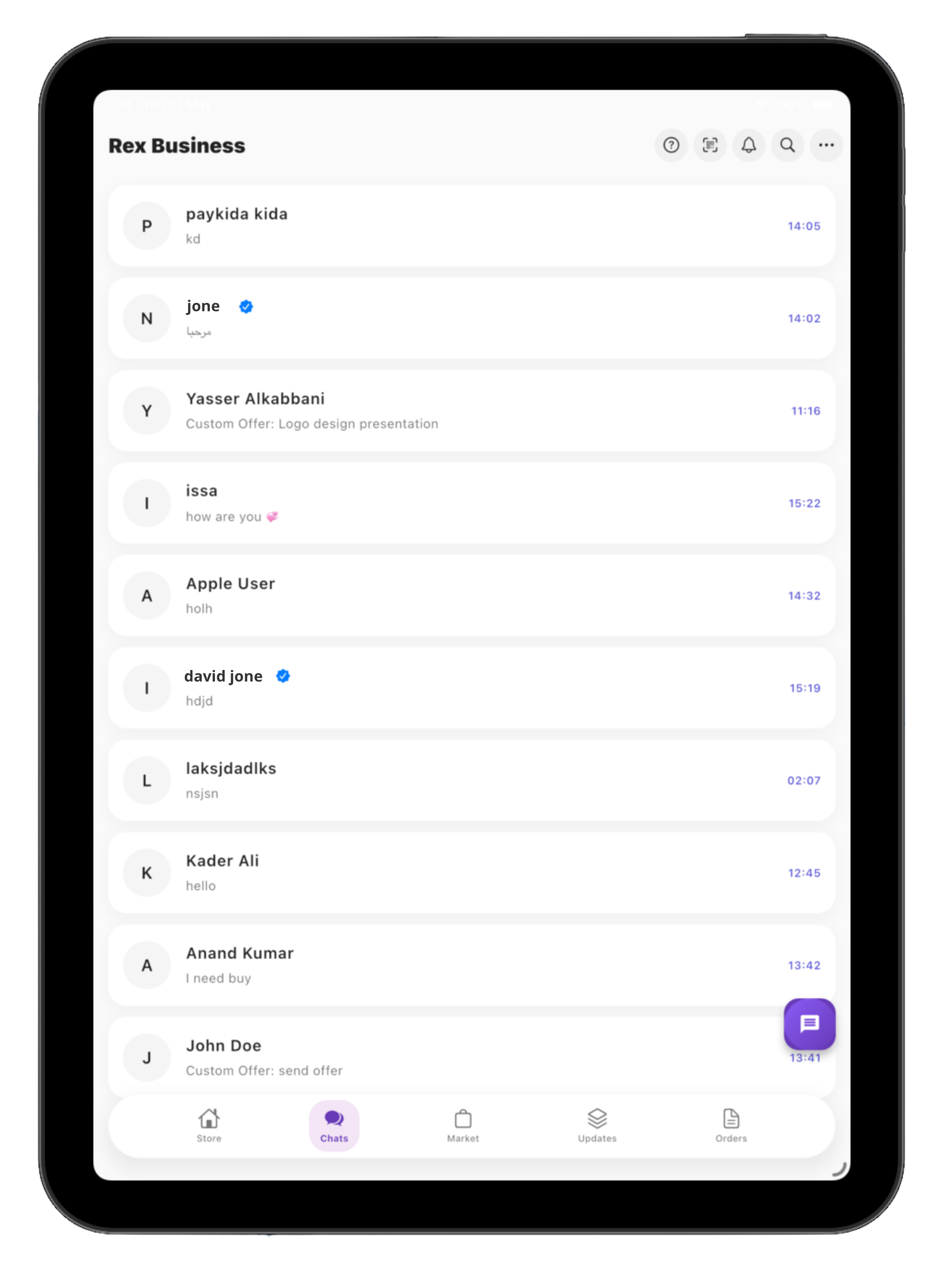 Rex Business screenshot 9