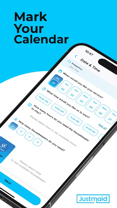 Justmaid Screenshot