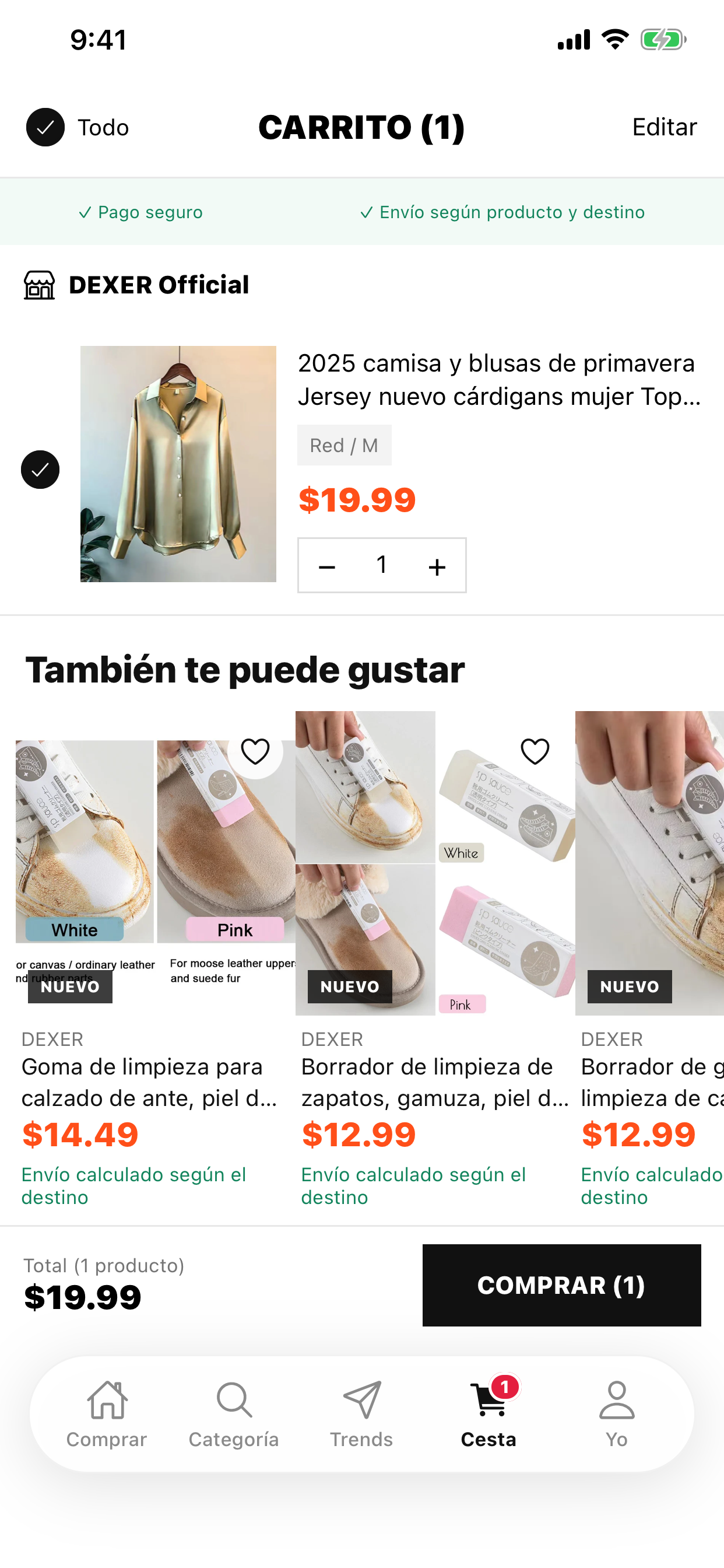 DEXER- compras en línea screenshot 6