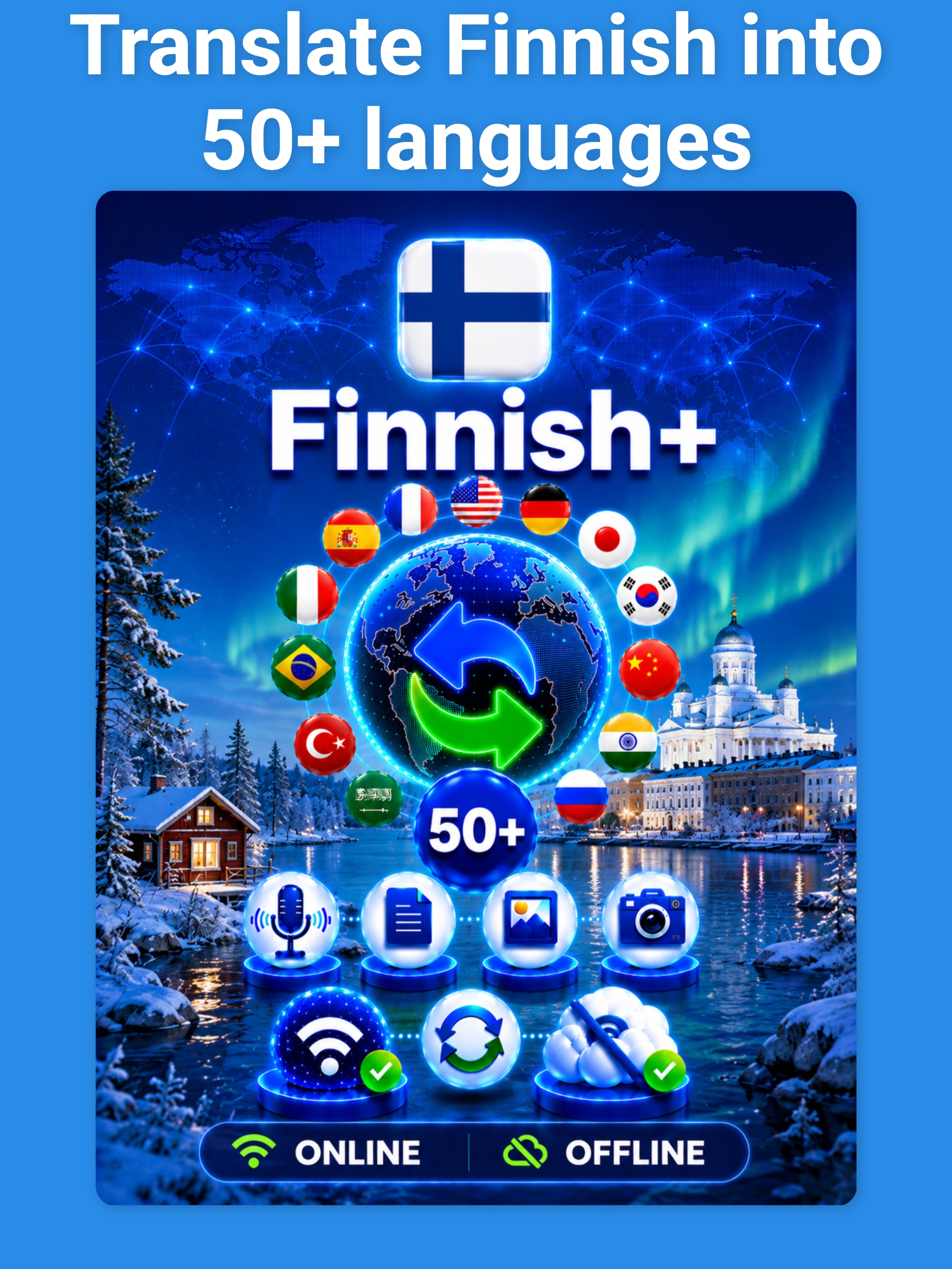 Finnish Translator & More + screenshot 8