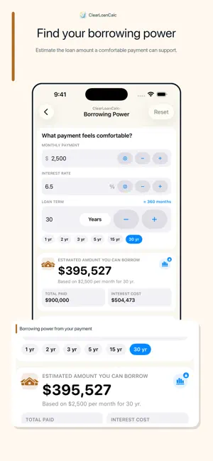 ClearLoanCalc - Be Informed screenshot 4