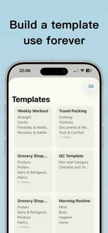 Wholistic: recurring checklist Screenshot 3 of 5