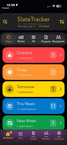SlateTracker screenshot