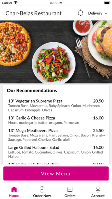 Char Belas Restaurant Screenshot