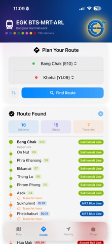 EGK BTS-MRT Map screenshot