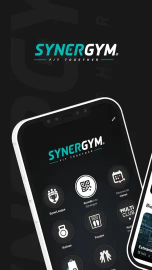 Captura de pantalla de Synergym en iPhone 1