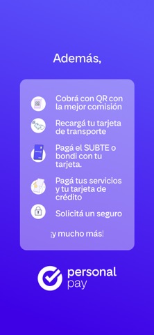 Personal Pay Billetera Virtual iPhone screenshot 7