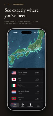TripRevue: Photo Travel Map screenshot