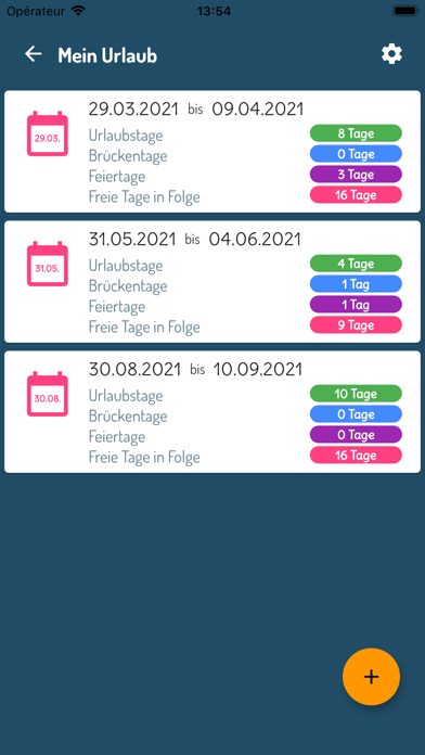 Deutsche Ferien & Feiertage Screenshot