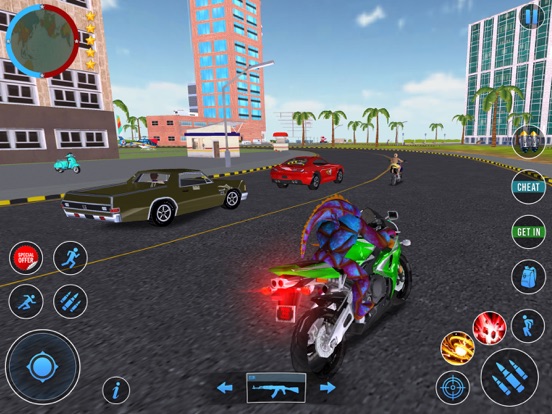 Gangster Fish Head:City Battle iPad screenshot 2 - Games app