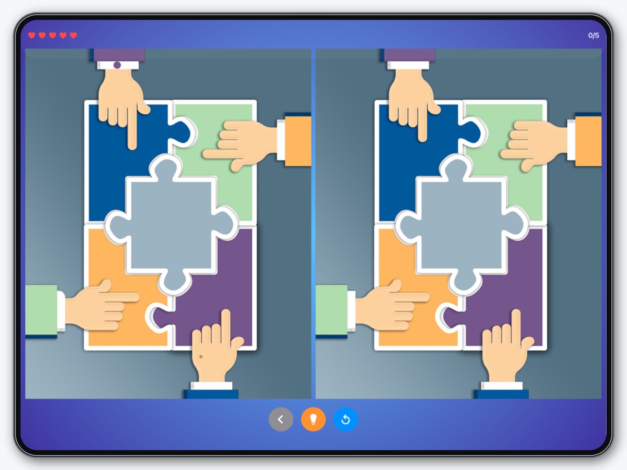 Screenshot 11 of Find 5 Differences, 100 Levels