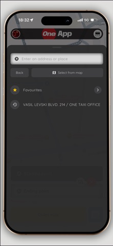 Taxi One App Screenshot 1 of 8