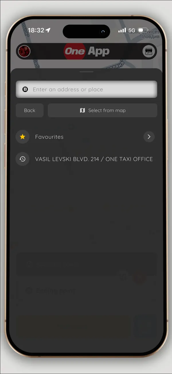 Screenshot #1 pour Taxi One App