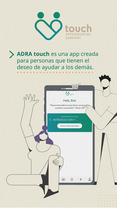 ADRA Touch - Volunteer Screenshot