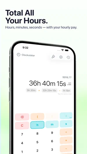 Clockulator - Time Calculator screenshot 1