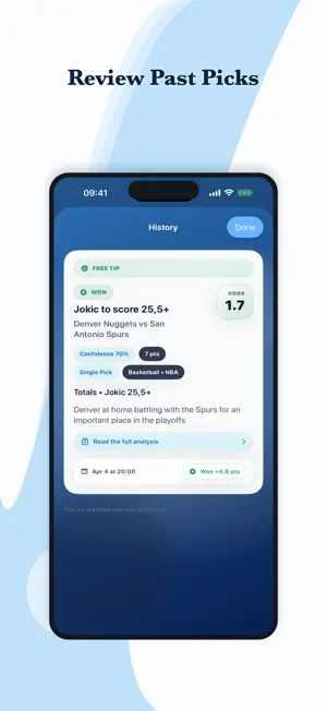 GameScope – Sports Picks screenshot 3