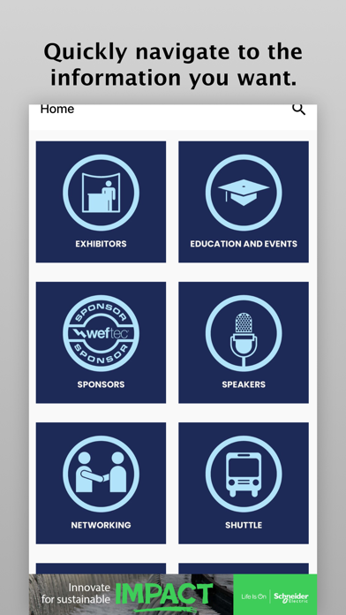 WEFTEC 2025 Screenshot