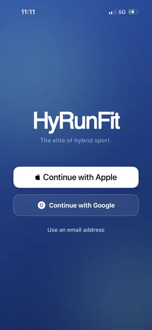 HyRunFit screenshot 1