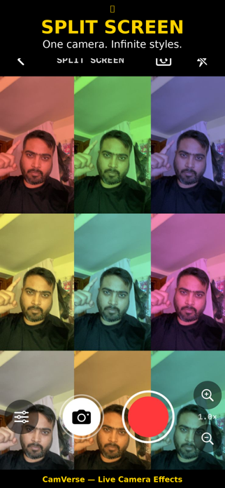 CamVerse – Live Camera Effects Screenshot 9 of 10