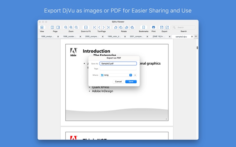 DjVu Viewer - Read DjVu Files screenshot