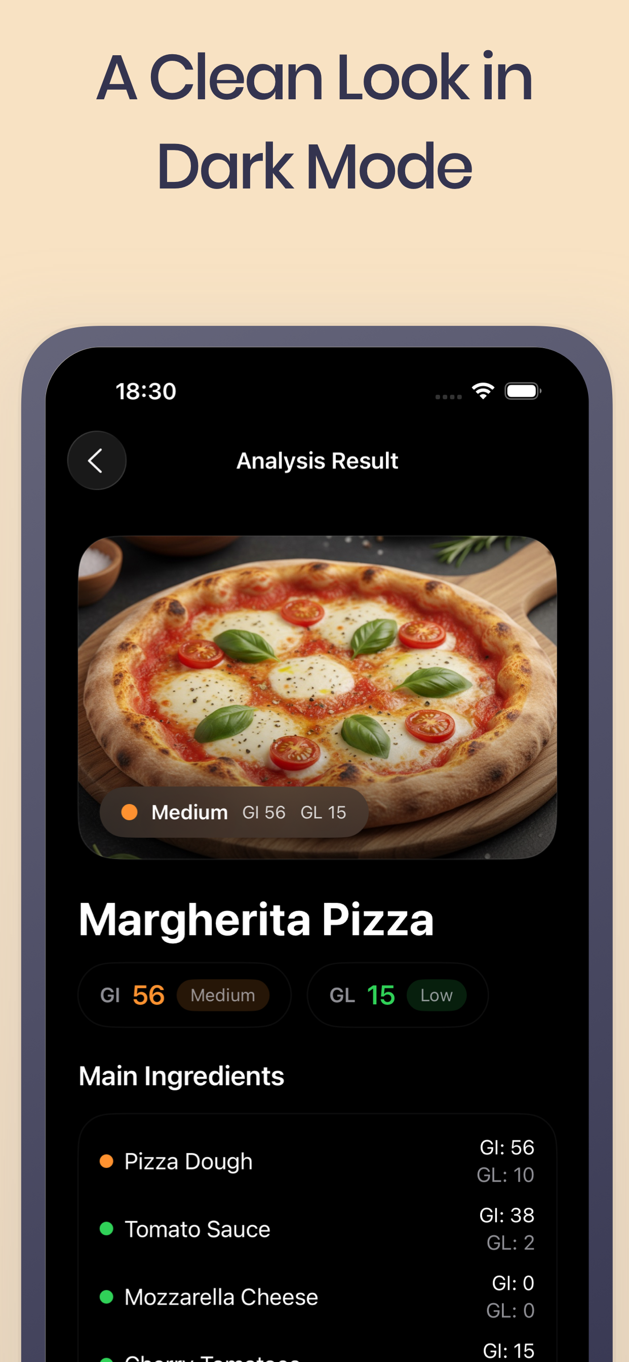 Glycemic AI Food Analyzer
