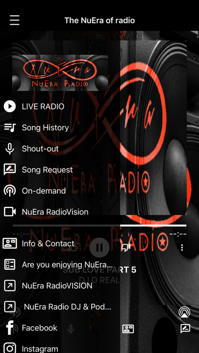 NuEra Radio iPhone screenshot 2 - Entertainment app