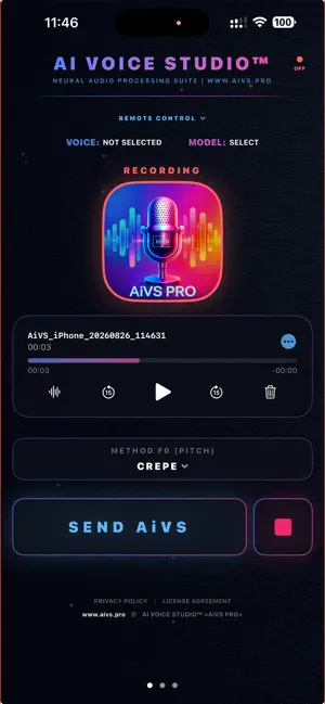 AiVS PRO Remote screenshot 4