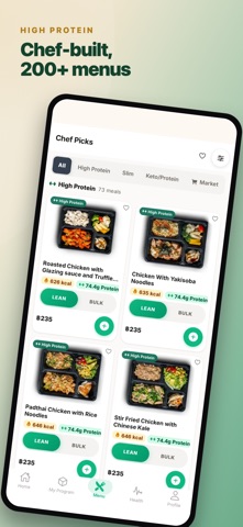 Homie Clean Food iPhone screenshot 2