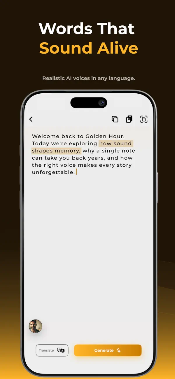 Screenshot #3 pour VoiceFlow AI: Audio Studio