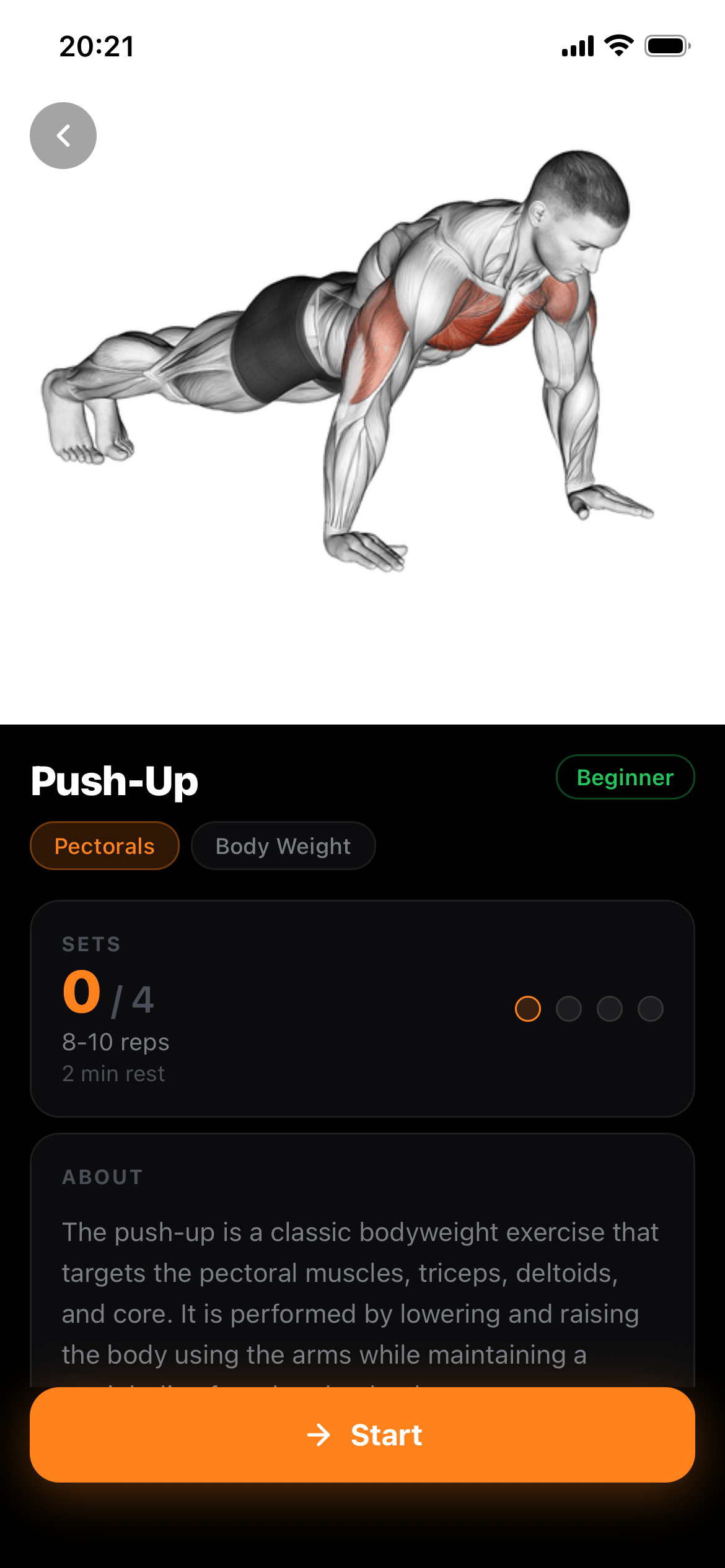 OUTEX Fitness screenshot 4