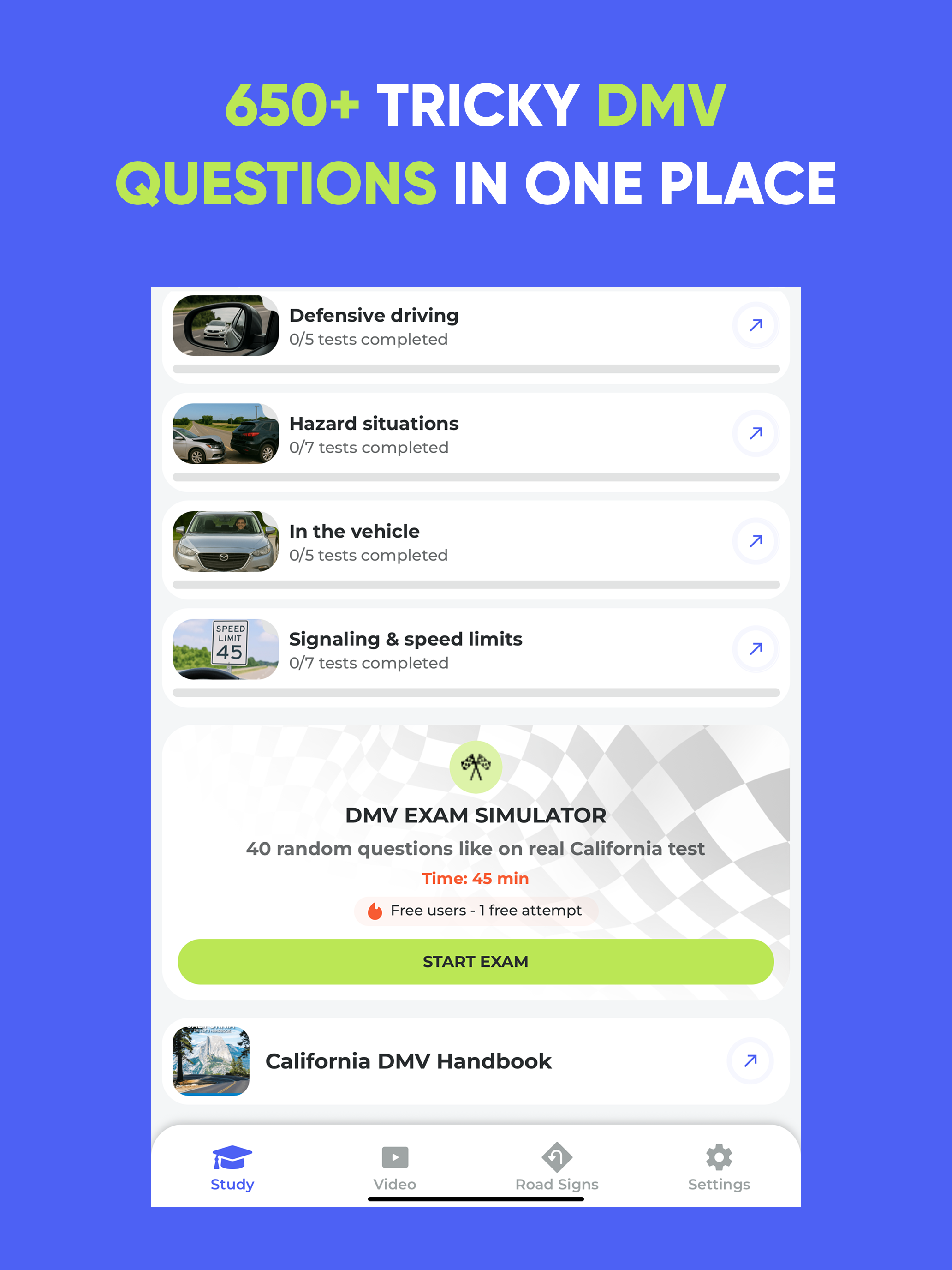 DMV Practice Test 2026 Drivio screenshot 11