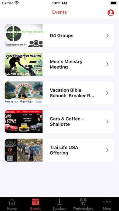 First Baptist Church Shallotte Screenshot